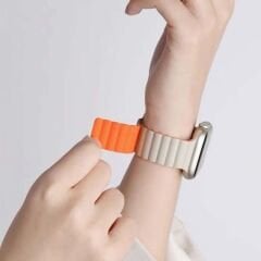 Amazfit Watch GTR 3 Pro-GTR 3-GTR 2e-GTS 2-GTR 47mm 22mm Uyumlu Harmony Duo Magnetik Silikon Kordon Lavanta - Lavanta