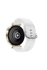 Huawei Watch Gt2 42mm Ile Uyumlu 20mm Purelux Soft Tokalı Silikon Kordon Dayanıklı Spor Stil Beyaz