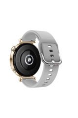 Huawei Watch Gt2 42mm Ile Uyumlu 20mm Purelux Soft Tokalı Silikon Kordon Dayanıklı Spor Stil Gri