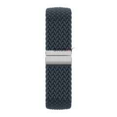 Xiaomi Watch S1 -S1 Active -Mi Watch -Watch Color 22mm Uyumlu Metal Klips Solo Fiberlink Örgü Kordon Mavi Koyu - Mavi Koyu