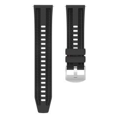 Xiaomi Watch S1 S1 Active Mi Watch Watch Color Metal Tokalı Dikiş Detaylı Şık Dokuma Silikon Kordon Siyah
