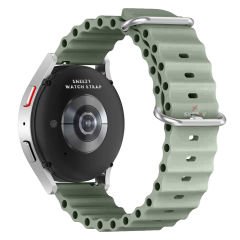 Honor Magic Watch 2 – Watch Magic – Watch Gs3 22mm Uyumlu Seaflex Ocean Silikon Kordon Su Yeşili - Su yeşili