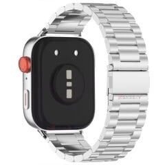 Huawei Watch Fit 4 Fit 4 Pro Uyumlu Paslanmaz Döküm Çelik Metal Kordon Dayanıklı ve Şık