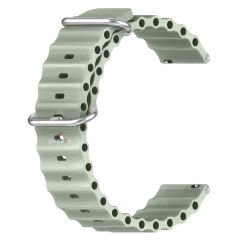 Amazfit Watch Seaflex Ocean GTR 3 Pro-GTR 3-GTR 2e-GTS 2-GTR 47mm 22mm Uyumlu Silikon Kordon Su yeşili