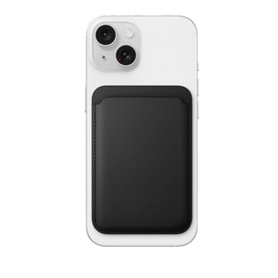 Sneezy İphone 17-17 Air -17Pro-17 Pro max Uyumlu Birinci Sınıf Magsafe Cüzdan Magsafe Deri Kartlık Siyah